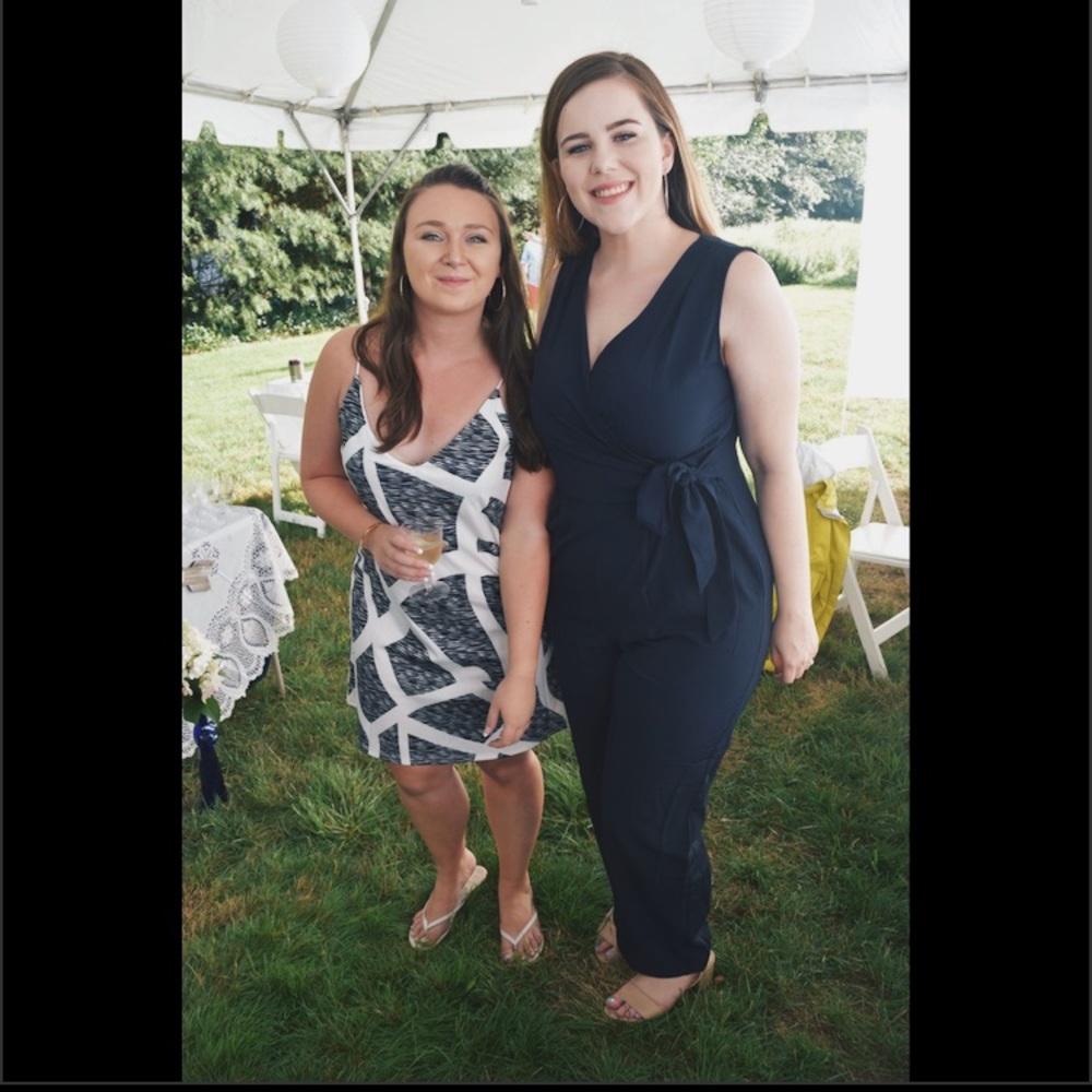 Emma & Michelle Navy Jumpsuit